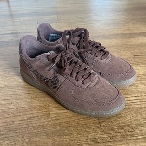 Nike Women's Brown Suede Sneakers